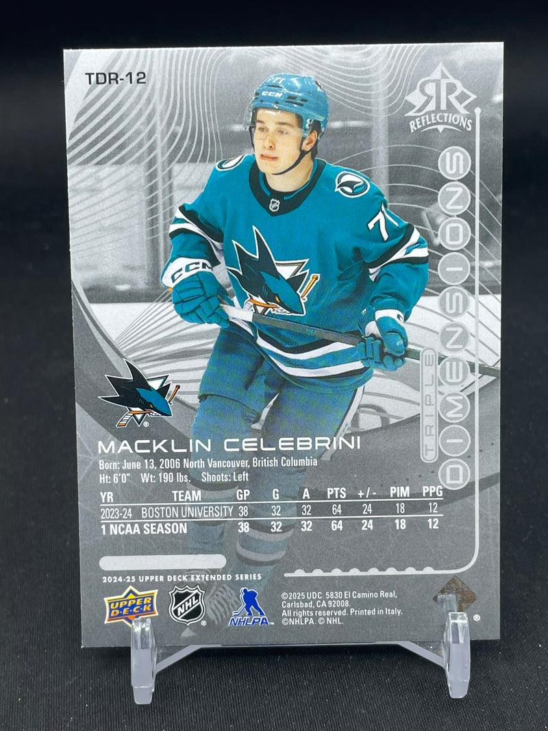 2024 UPPER DECK EXTENDED SERIES - TRIPLE DIMENSIONS REFLECTIONS - M. CELEBRINI -