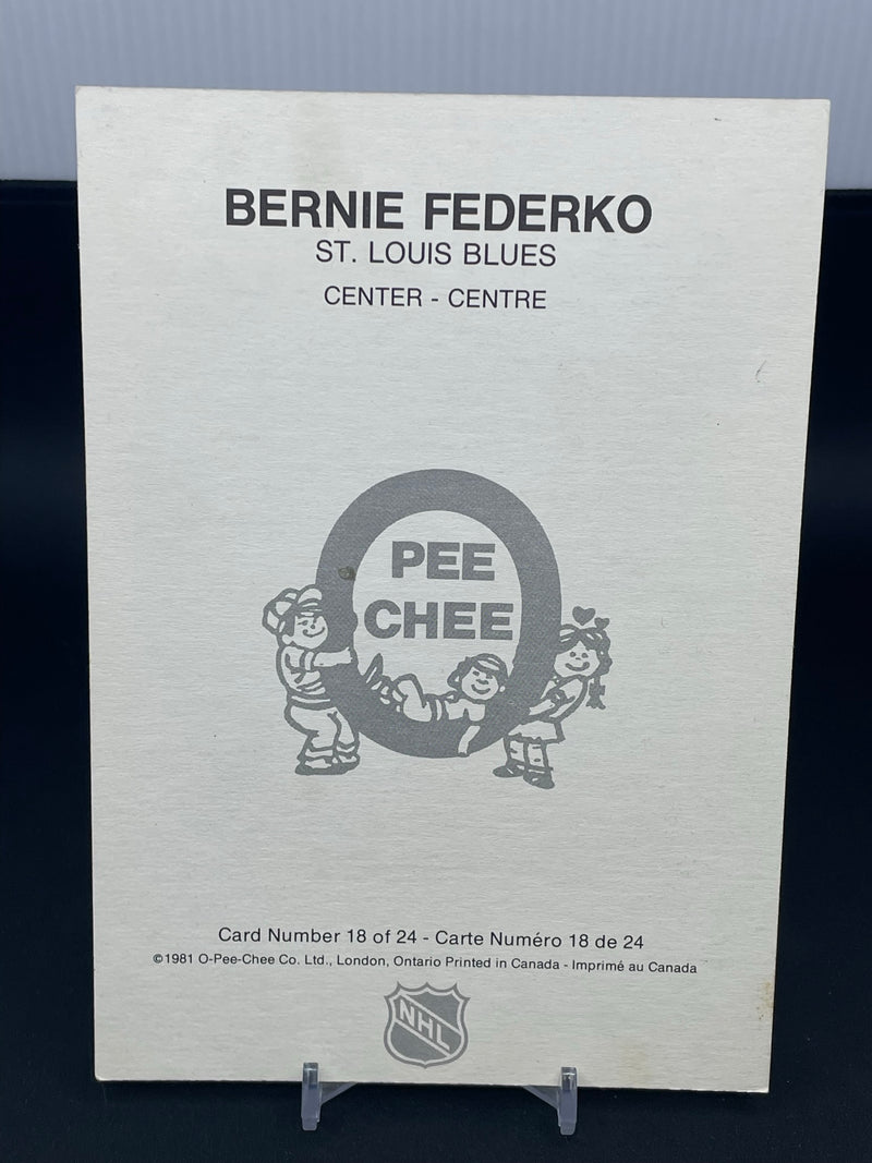 1981 O-PEE-CHEE - JUMBO CARD - SELECT YOUR PLAYER