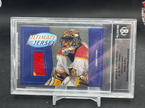 2003 IN THE GAME USED - ULTIMATE JERSEY - R. LUONGO - #'D/50 - RELIC