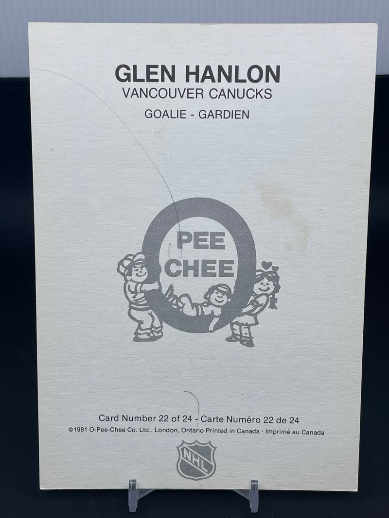 1981 O-PEE-CHEE - JUMBO CARD - SELECT YOUR PLAYER