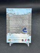 2008 UPPER DECK ARTIFACTS - FROZEN ARTIFACTS - H. SEDIN - #FAD-HS - #'D/100 - DUAL RELIC