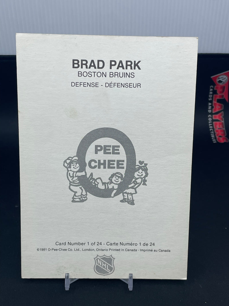 1981 O-PEE-CHEE - JUMBO CARD - SELECT YOUR PLAYER
