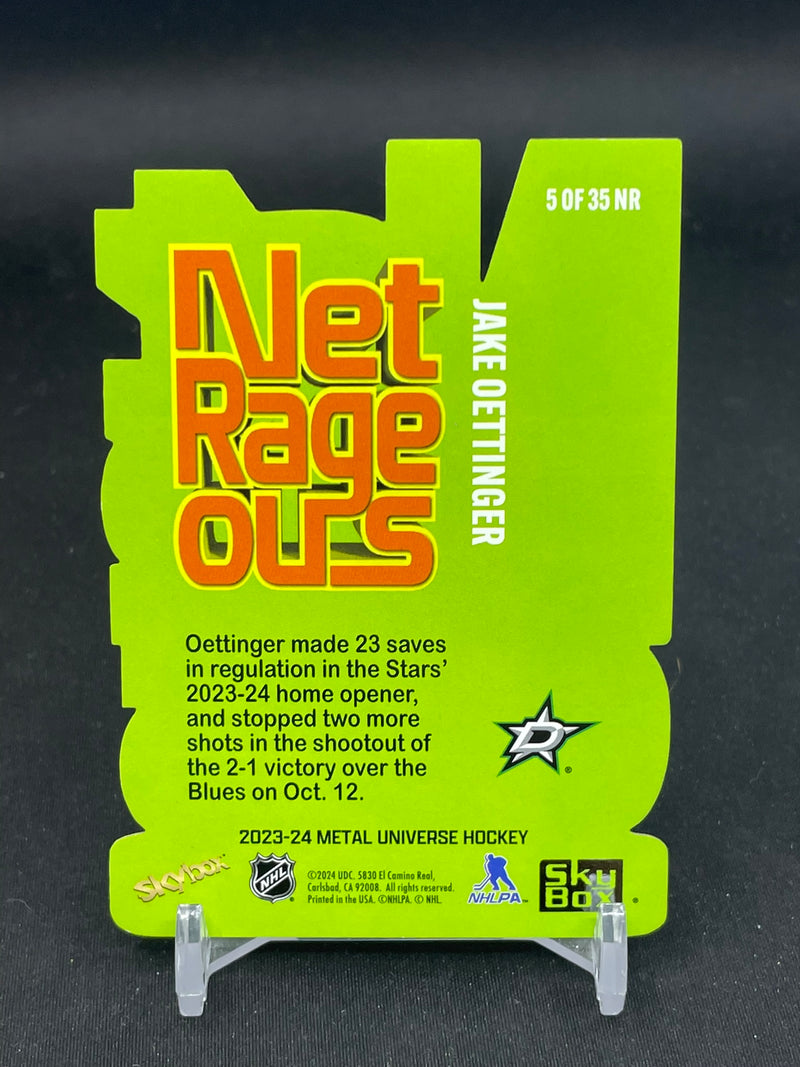 2023 UPPER DECK METAL UNIVERSE SKYBOX - NET RAGEOUS - J. OETTINGER -