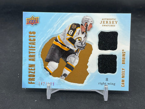 2008 UPPER DECK ARTIFACTS - FROZEN ARTIFACTS - C. NEELY - #FAD-CN - #'D/199 - DUAL RELIC