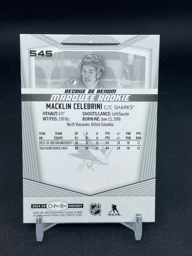 2024 UPPER DECK O-PEE-CHEE - MARQUEE ROOKIE - M. CELEBRINI -