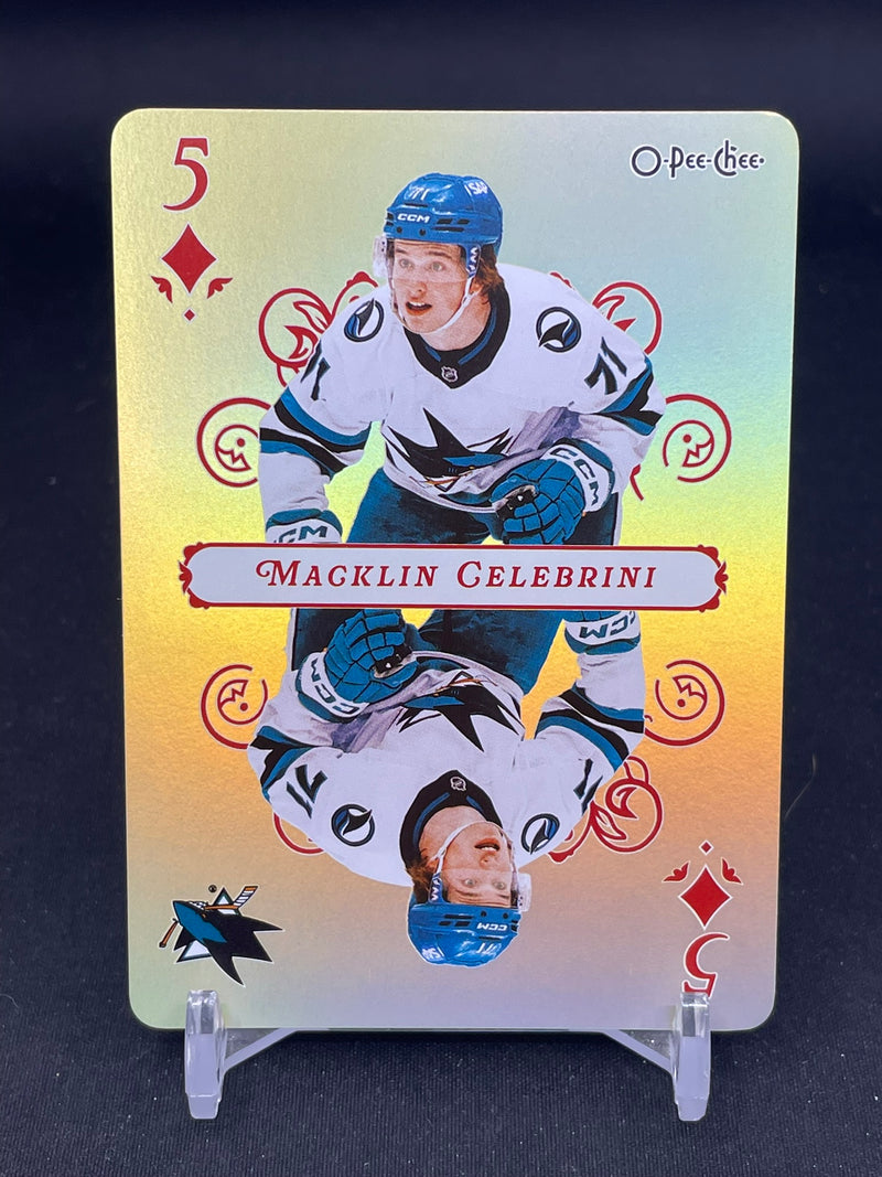 2025 UPPER DECK O-PEE-CHEE - PLAYING CARDS - M. CELEBRINI -
