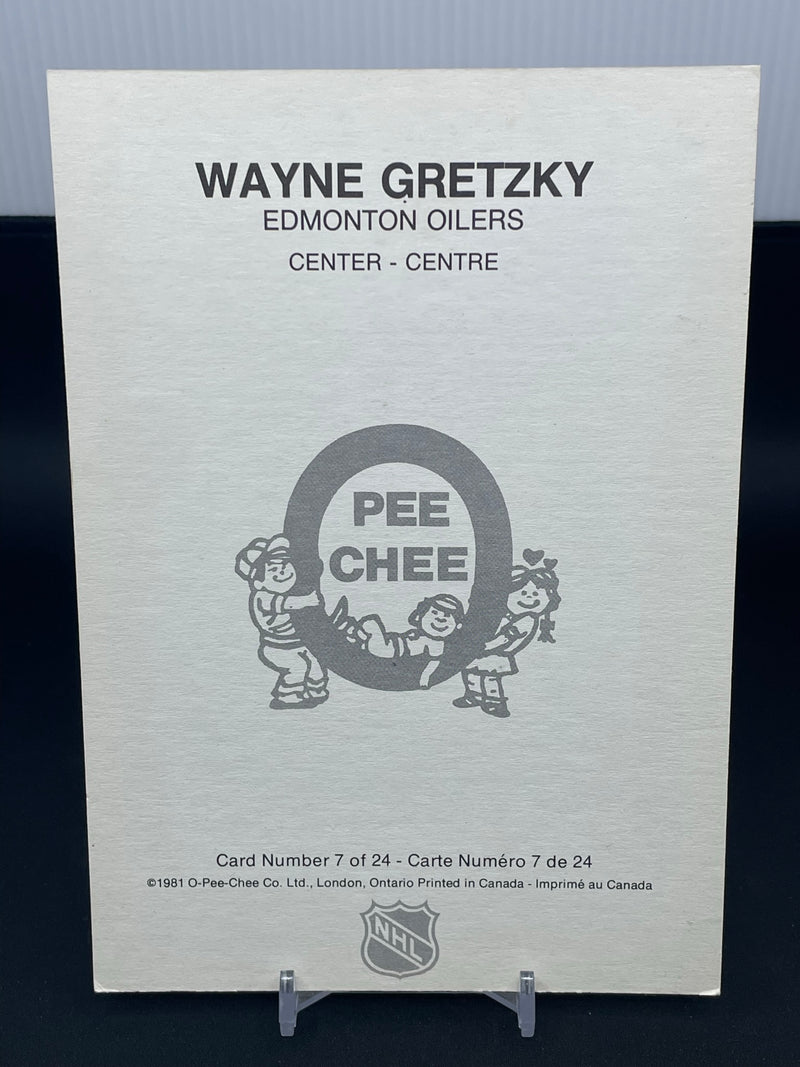1981 O-PEE-CHEE - JUMBO CARD - SELECT YOUR PLAYER