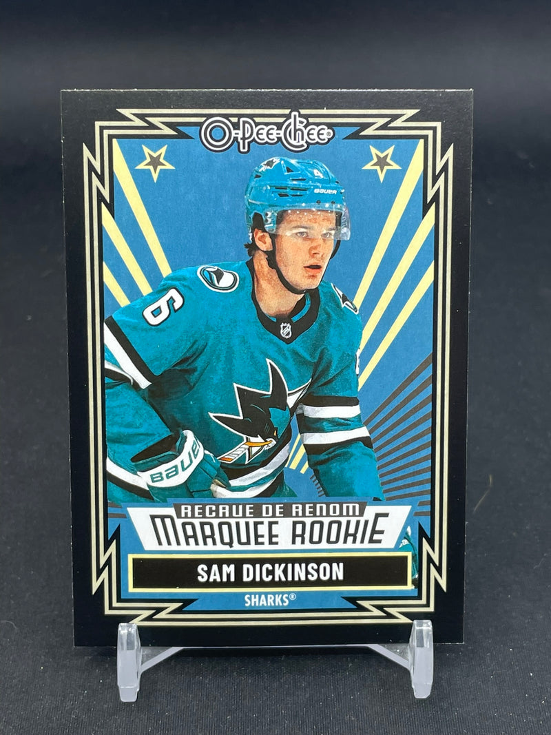 2025 UPPER DECK O-PEE-CHEE - BLACK - RETRO MARQUEE ROOKIE - S. DICKINSON - #596 - #'D/100 - RC