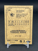 2025 UPPER DECK O-PEE-CHEE - BLACK - RETRO MARQUEE ROOKIE - S. DICKINSON - #596 - #'D/100 - RC
