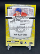 2024 UPPER DECK O-PEE-CHEE PLATINUM - NEON YELLOW SURGE - MARQUEE ROOKIE - L. HUTSON -
