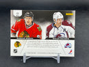 2012 PANINI PRIME - PRIME DUALS - M. HOSSA / M. HEJDUK - #44 - #'D/100 - DUAL RELIC