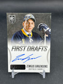 2013 PANINI PLAYBOOK - FIRST DRAFTS - Z. GIRGENSONS -