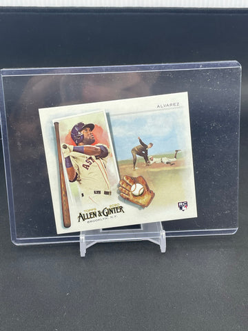 2020 TOPPS ALLEN & GINTER - BOXLOADER JUMBO - Y. ALVAREZ - #BLN-YA - RC