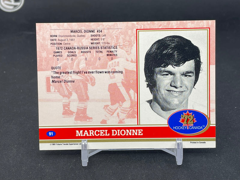 1991 FUTURE TRENDS - '72 HOCKEY CANADA PROMO - M. DIONNE -