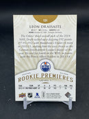 2014 UPPER DECK TRILOGY - ROOKIE PREMIERES - L. DRAISAITL - #131 - #'D/799 - RC