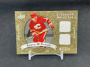 2008 UPPER DECK ARTIFACTS - TREASURED SWATCHES - L. MACDONALD - #TSD-LM - #'D/75 - DUAL RELIC