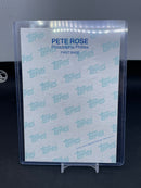 1981 TOPPS SUPER JUMBO - PETE ROSE - AUTOGRAPH
