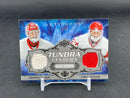 2008 UPPER DECK ARTIFACTS - TUNDRA TANDEMS - D. HASEK / C. OSGOOD - #TT-HO - #'D/50 - DUAL RELIC