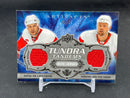 2008 UPPER DECK ARTIFACTS - TUNDRA TANDEMS - N. LIDSTROM / T. HOLMSTROM - #TT-LH - #'D/50 - DUAL RELIC