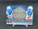 2008 UPPER DECK ARTIFACTS - TUNDRA TANDEMS - N. LIDSTROM / T. HOLMSTROM - #TT-LH - #'D/50 - DUAL RELIC
