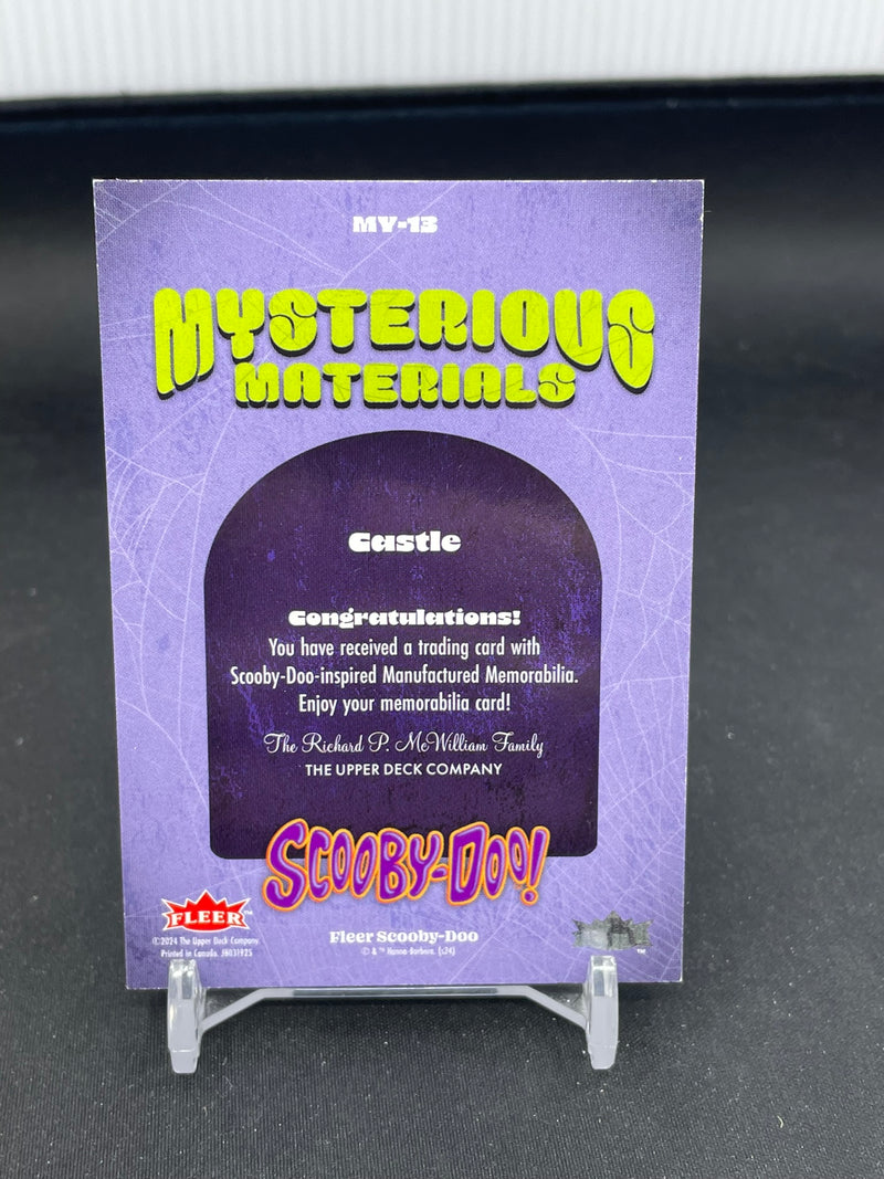 2024 UPPER DECK FLEER SCOOBY DOO - MYSTEROUS MATERIALS - CASTLE -