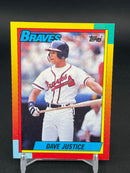 1990 TOPPS - D. JUSTICE -