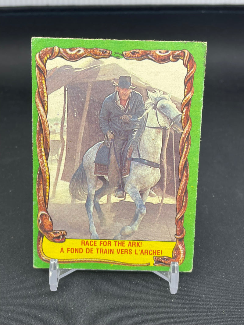 1981 TOPPS RAIDERS OF THE LAST ARK - RACE FOR THE ARK! -