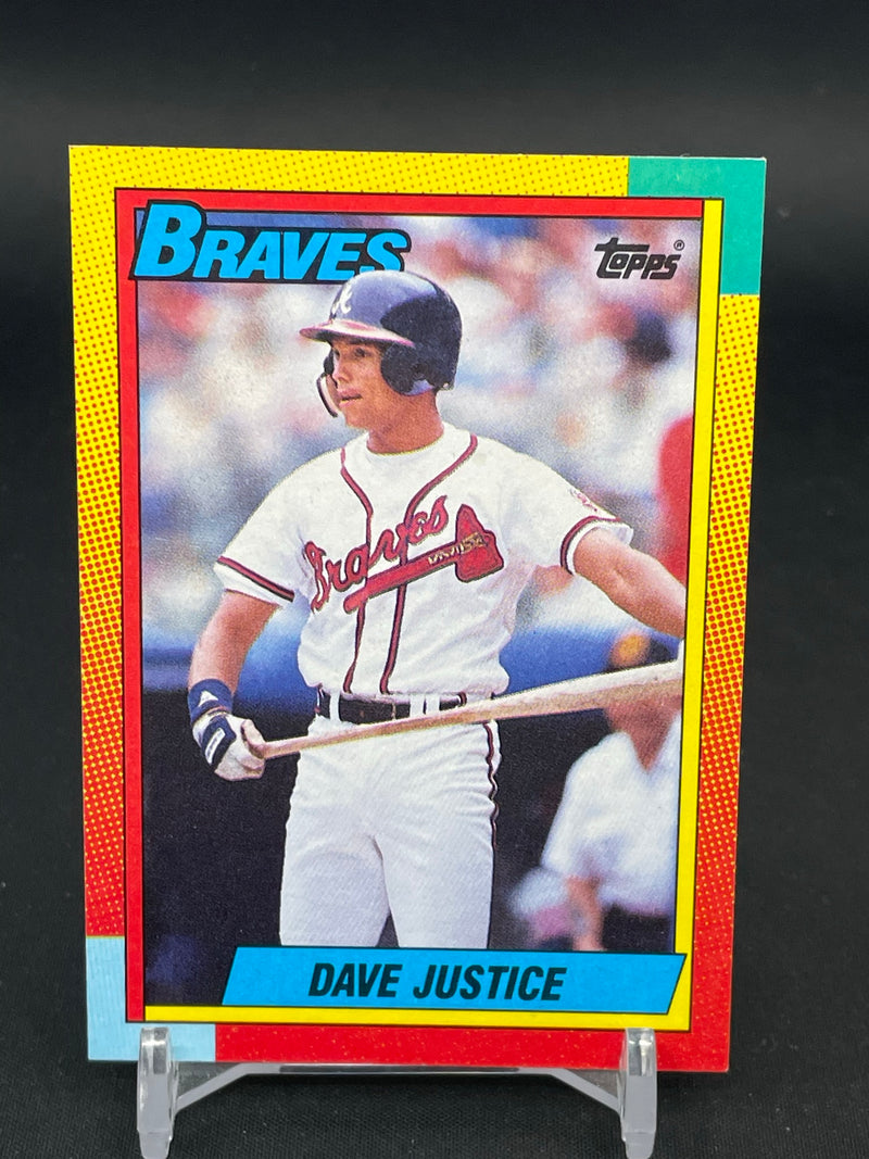 1990 TOPPS - D. JUSTICE -