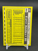 1990 TOPPS - D. JUSTICE -