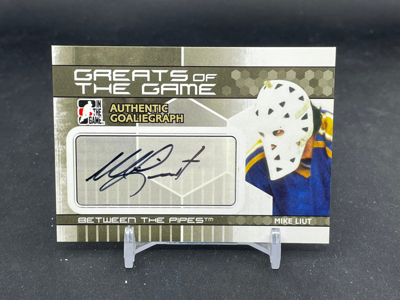 2009 IN THE GAME BETWEEN THE PIPES - GREATS OF THE GAME - M. LIUT -