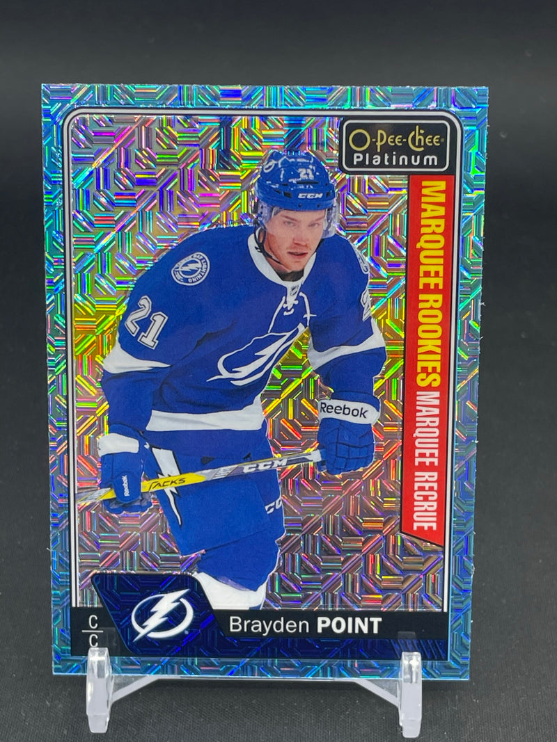 2016 UPPER DECK O-PEE-CHEE PLATINUM - ICE BLUE TRAXX - MARQUEE ROOKIES - B. POINT -