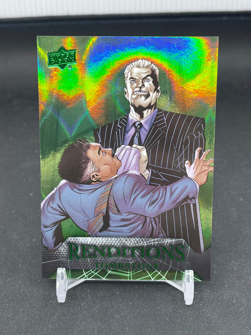 2024 UPPER DECK MARVEL RENDITIONS - GOBLIN GREEN - SELECT YOUR CARD -