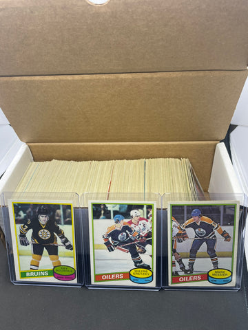 1980 O-PEE-CHEE - HOCKEY - BASE - COMPLETE SET - #396 - DAMAGED TO NEAR MINT