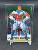 2024 UPPER DECK MARVEL MASTERPIECES '92 PLATINUM - CLEAR CUT - CAPTAIN BRITAIN -