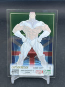 2024 UPPER DECK MARVEL MASTERPIECES '92 PLATINUM - CLEAR CUT - CAPTAIN BRITAIN -