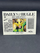 2022 UPPER DECK SKYBOX METAL UNIVERSE MARVEL - DAILY BUGLE HEADLINES - ELECTRO -