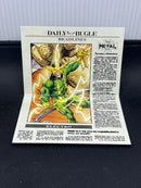 2022 UPPER DECK SKYBOX METAL UNIVERSE MARVEL - DAILY BUGLE HEADLINES - ELECTRO -