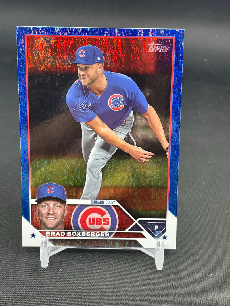 2023 TOPPS SERIES TWO - BLUE FOIL - B. BOXBERGER - #590 - #'D/999