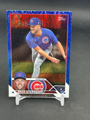 2023 TOPPS SERIES TWO - BLUE FOIL - B. BOXBERGER - #590 - #'D/999