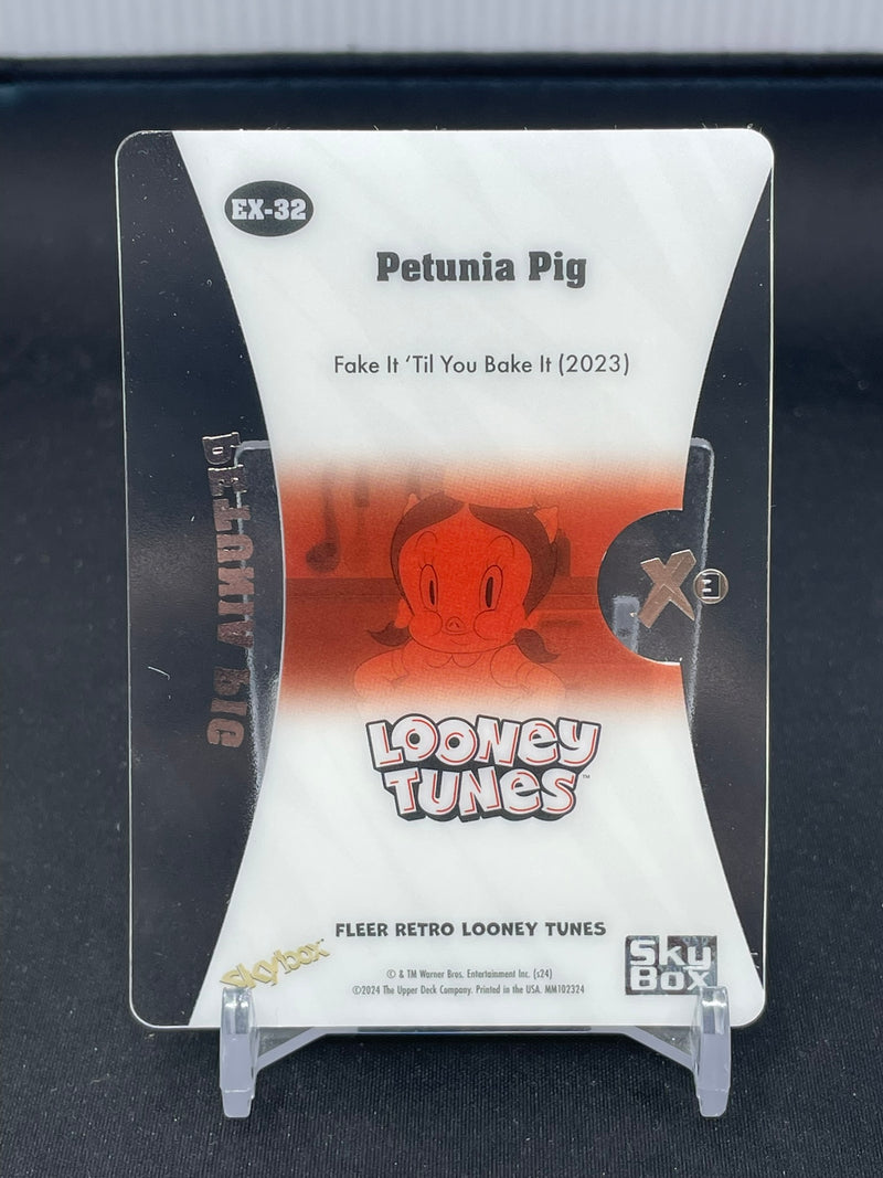 2024 UPPER DECK FLEER RETRO LOONEY TUNES - EX CENTURY - PETUNIA PIG -