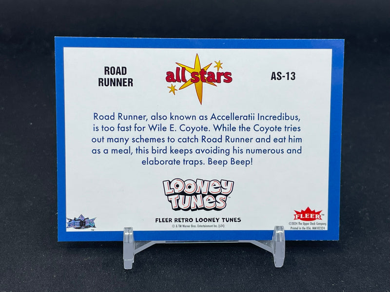 2024 UPPER DECK FLEER RETRO LOONEY TUNES - ALL STARS - ROAD RUNNER -