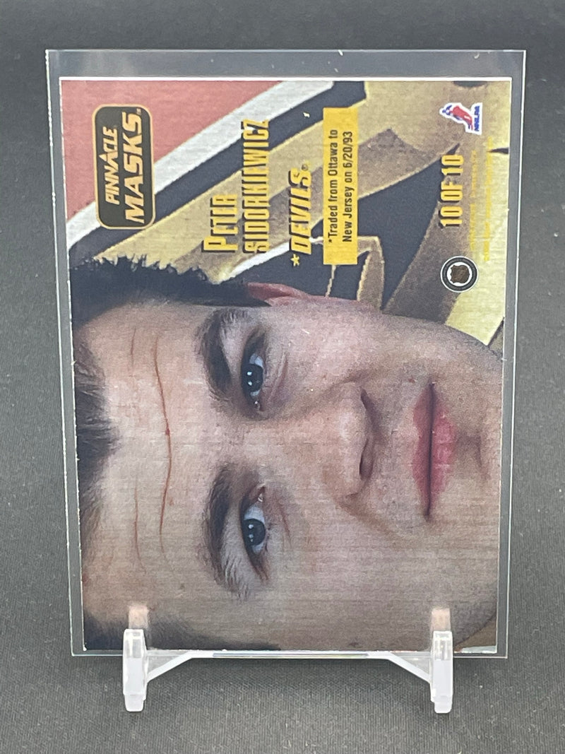 1993 SCORE PINNACLE - PINNACLE MASKS - P. SIDORKIEWICZ -