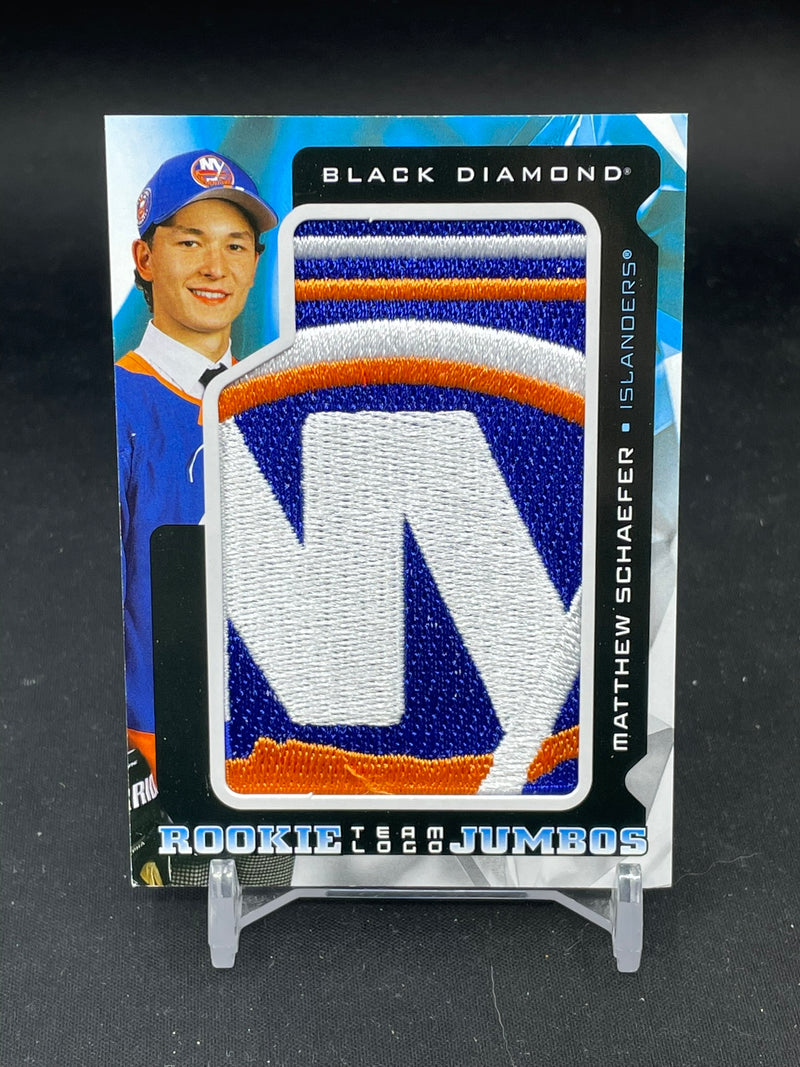 2025 UPPER DECK BLACK DIAMOND - ROOKIE TEAM LOGO JUMBOS - M. SCHAEFER -