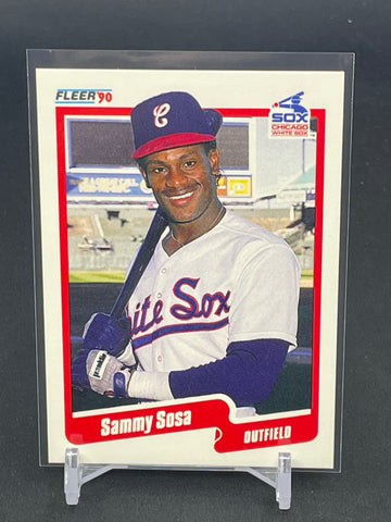 1990 FLEER - S. SOSA - #548 - RC