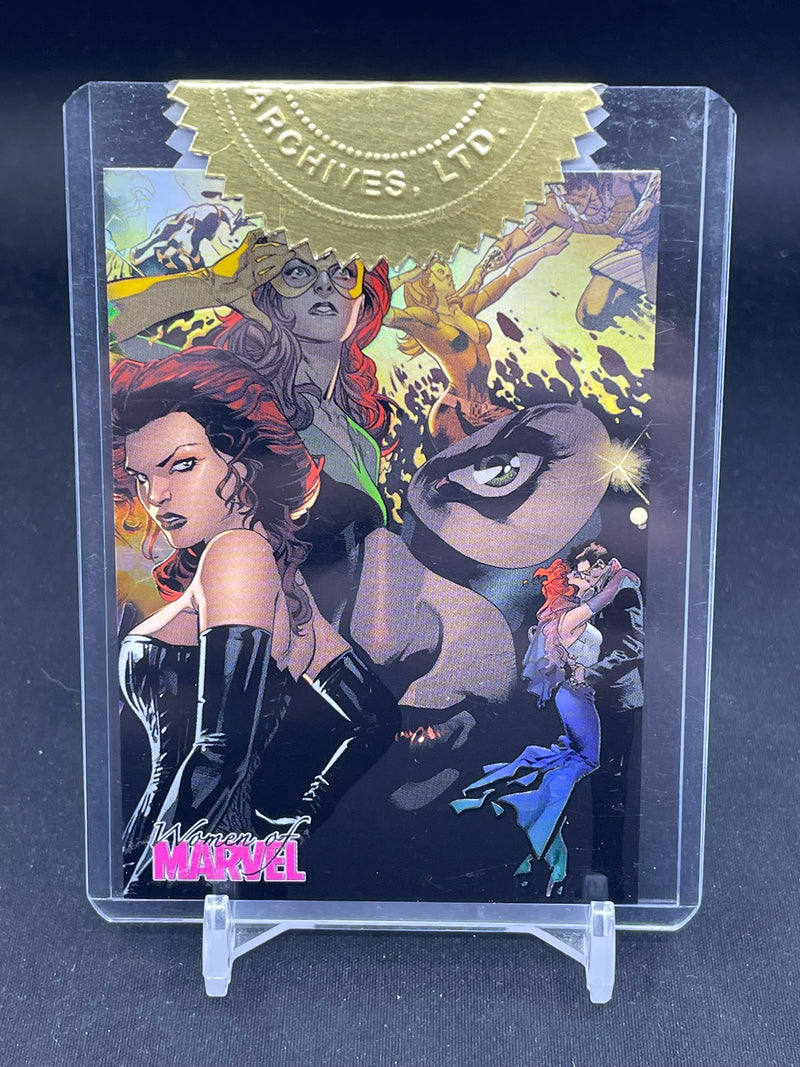 2013 WOMEN OF MARVEL SERIES TWO - TOPPER - JEAN GREY - #CT3 - #'D/300