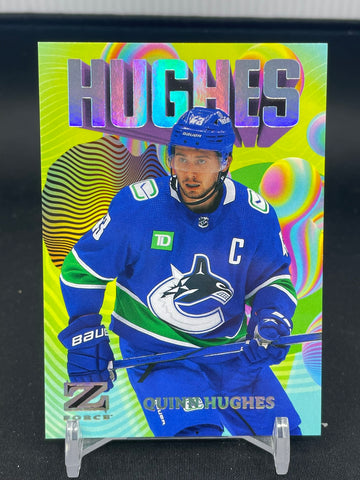 2023 UPPER DECK METAL UNIVERSE SKYBOX BOX - SUPER RAVE - Z-FORCE - Q. HUGHES - #27 - #'D/50