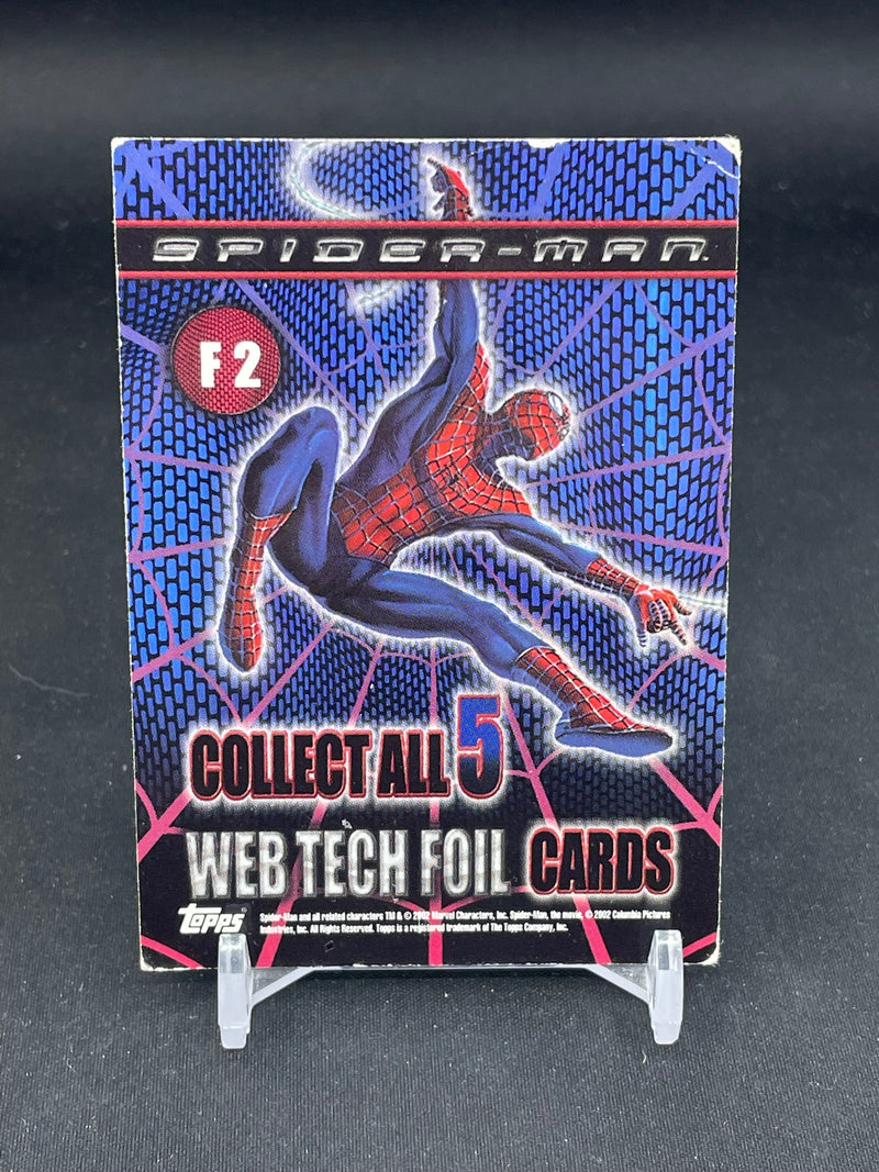 2002 TOPPS SPIDER-MAN - WEB TECH FOIL - SPIDER-MAN -