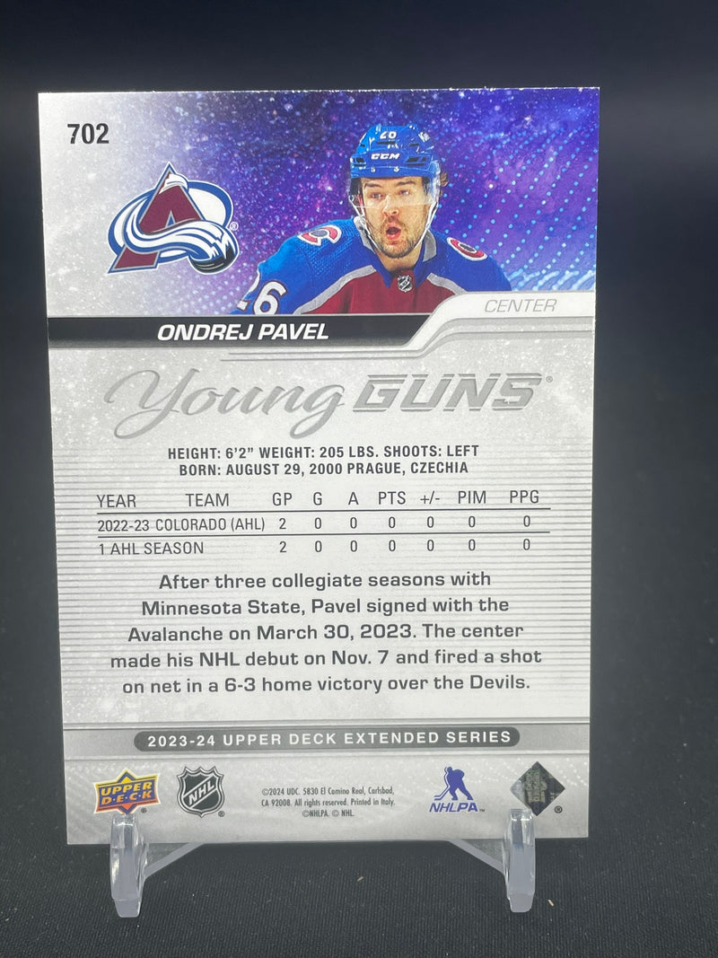2023 UPPER DECK EXTENDED SERIES - YOUNG GUNS - O. PAVEL -
