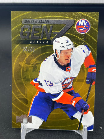 2024 UPPER DECK SKYBOX METAL UNIVERSE - GOLD - GEN-Z - M. BARZAL - #GZ-5 - #'D/50