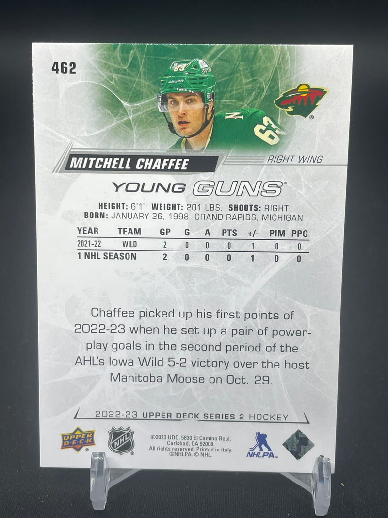 2022 UPPER DECK SERIES TWO - YOUNG GUNS - M. CHAFFEE -